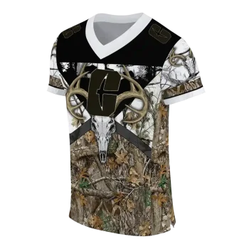custom charlotte 49ers antler skull camouflage hunting jersey fashion forward