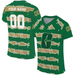 custom charlotte 49ers layered grids green jersey best selling