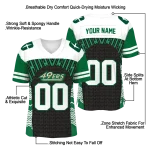 custom charlotte 49ers tire arrows green black white jersey best selling