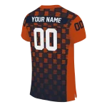 custom chicago bears stacked rectangle blue jersey best selling