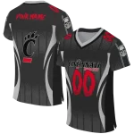 custom cincinnati bearcats dynamic dots black jersey best selling