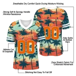 custom clemson tigers horizon palm sunset jersey best selling