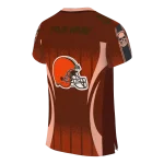 custom cleveland browns dynamic dots orange jersey best selling