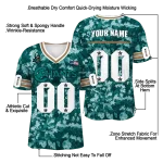 custom coastal carolina chanticleers camouflage abstract green jersey best selling