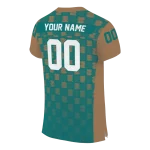custom coastal carolina chanticleers stacked rectangle green jersey best selling