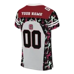 custom colgate raiders brushstroke xs gray black jersey best selling