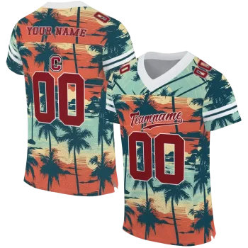 custom colgate raiders horizon palm sunset jersey best selling