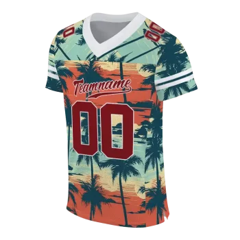 custom colgate raiders horizon palm sunset jersey fashion forward