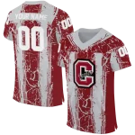 custom colgate raiders rugged stripes maroon jersey best selling