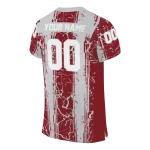 custom colgate raiders rugged stripes maroon jersey best selling