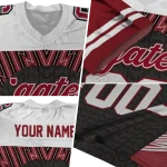 custom colgate raiders tire arrows maroon black white jersey best selling