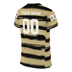 custom colorado buffaloes art stripe gold jersey best selling