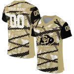 custom colorado buffaloes camo shatter gold jersey best selling