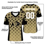 custom colorado buffaloes stacked rectangle gold jersey best selling