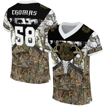 custom cornell big red antler skull camouflage hunting jersey best selling