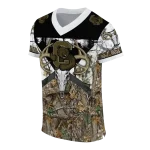 custom cornell big red antler skull camouflage hunting jersey best selling