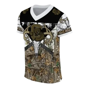custom cornell big red antler skull camouflage hunting jersey fashion forward