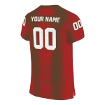 custom cornell big red rugged stripes red jersey best selling