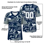 custom dallas cowboys camo shatter blue jersey best selling