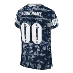 custom dallas cowboys camouflage abstract blue jersey best selling
