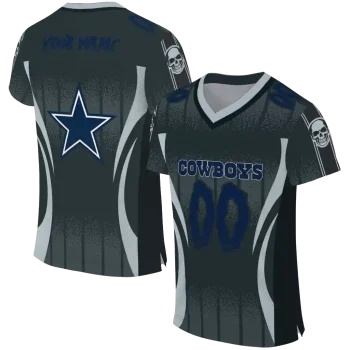custom dallas cowboys dynamic dots silver jersey best selling