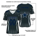 custom dallas cowboys dynamic dots silver jersey best selling