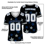 custom dallas cowboys star cluster black jersey best selling