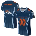 custom denver broncos dynamic dots blue jersey best selling