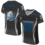 custom drake bulldogs dynamic dots gray jersey best selling