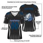 custom drake bulldogs dynamic dots gray jersey best selling