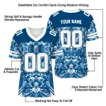 custom drake bulldogs mirrored pattern blue jersey best selling