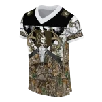 custom duke blue devils antler skull camouflage hunting jersey best selling