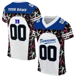 custom duke blue devils brushstroke xs white black jersey best selling