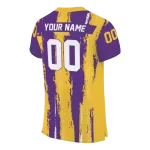 custom east carolina pirates striped texture purple jersey best selling