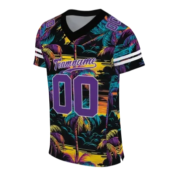 custom east carolina pirates sundown palm jersey fashion forward