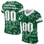 custom eastern michigan eagles camouflage abstract green jersey best selling