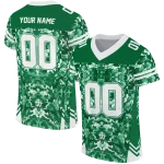 custom eastern michigan eagles mirrored pattern green jersey best selling
