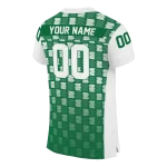 custom eastern michigan eagles stacked rectangle green jersey best selling