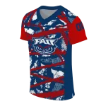 custom florida atlantic owls camo shatter blue jersey best selling