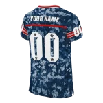 custom florida atlantic owls camouflage abstract blue jersey best selling