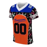 custom florida gators brushstroke xs orange black jersey best selling