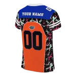 custom florida gators brushstroke xs orange black jersey best selling
