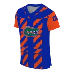 custom florida gators stripe block blue jersey best selling