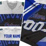 custom florida gators tire arrows blue black white jersey best selling