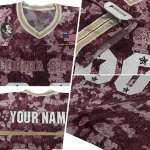 custom florida state seminoles camouflage abstract garnet jersey best selling
