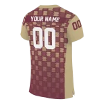 custom florida state seminoles stacked rectangle garnet jersey best selling