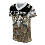 custom fresno state bulldogs antler skull camouflage hunting jersey best selling