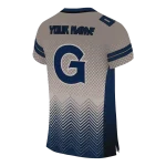 custom georgetown hoyas halftone sweep grey black jersey best selling