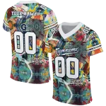 custom georgetown hoyas tribal face jersey best selling