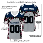 custom georgia southern eagles brushstroke xs grey black jersey best selling